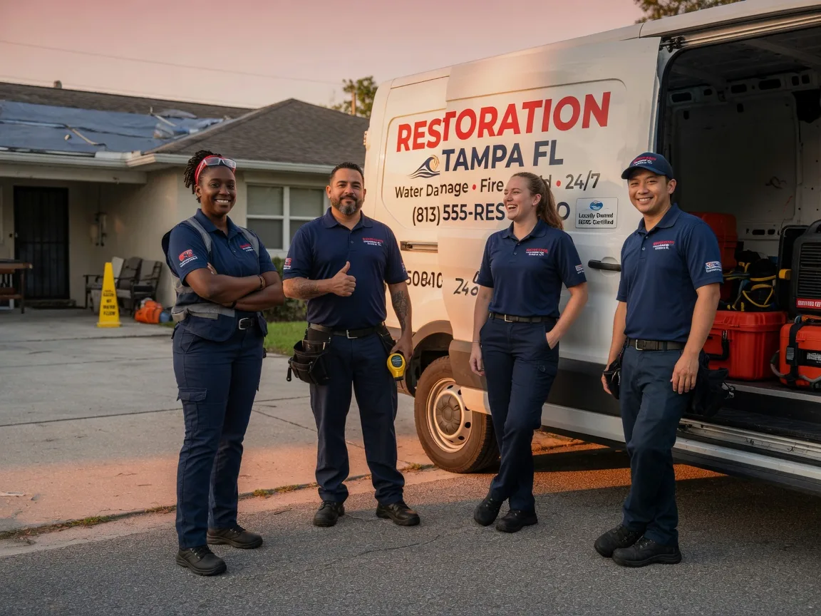 Water Damage Restoration company in New Weston, OH