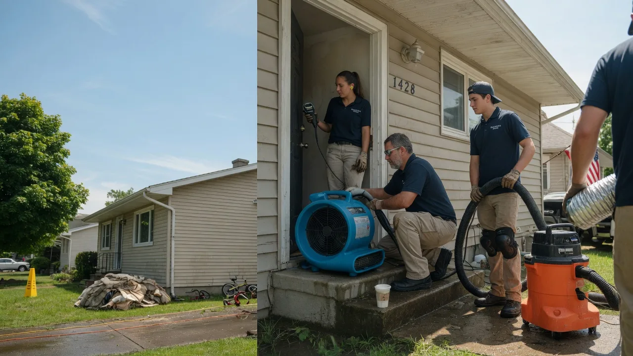 Water Damage Restoration in New Weston, OH near me